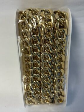 SIMPLICITY Golden Links Chain NWT